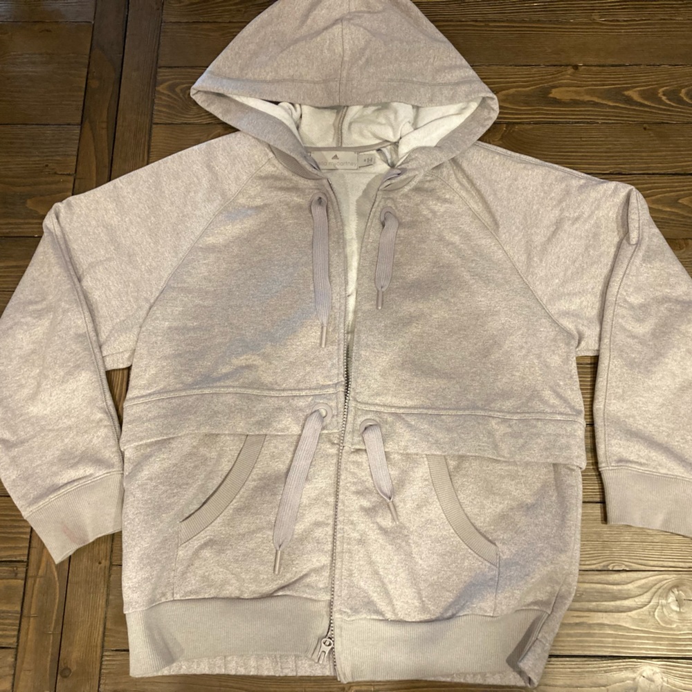 Adidas by Stella McCartney double zip hoodie